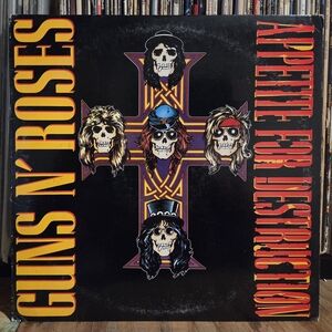 Vintage Vinyl Guns N Roses Appetite For Destruction